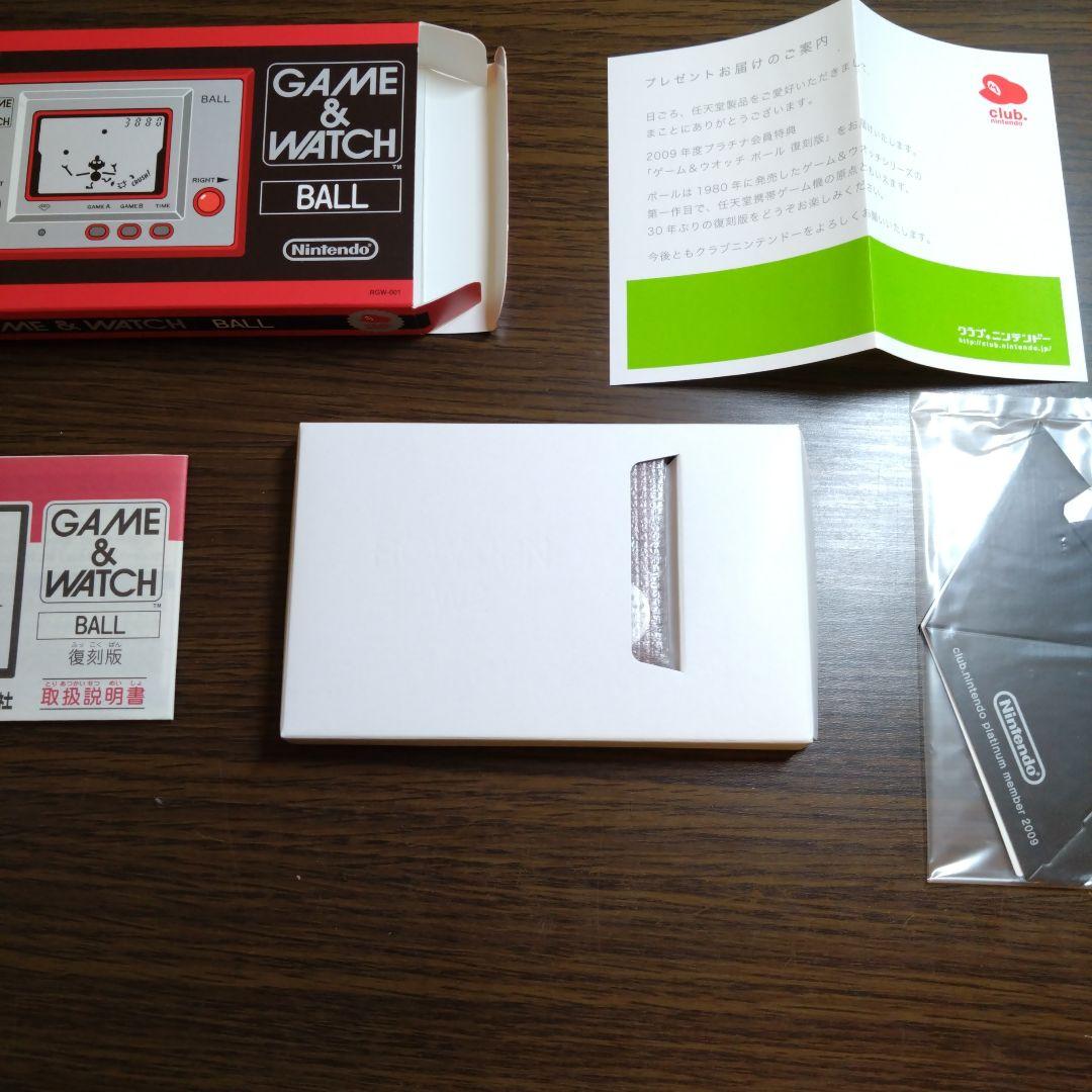 【希少品】GAME & WATCH BALL RGW-001 Nintendo