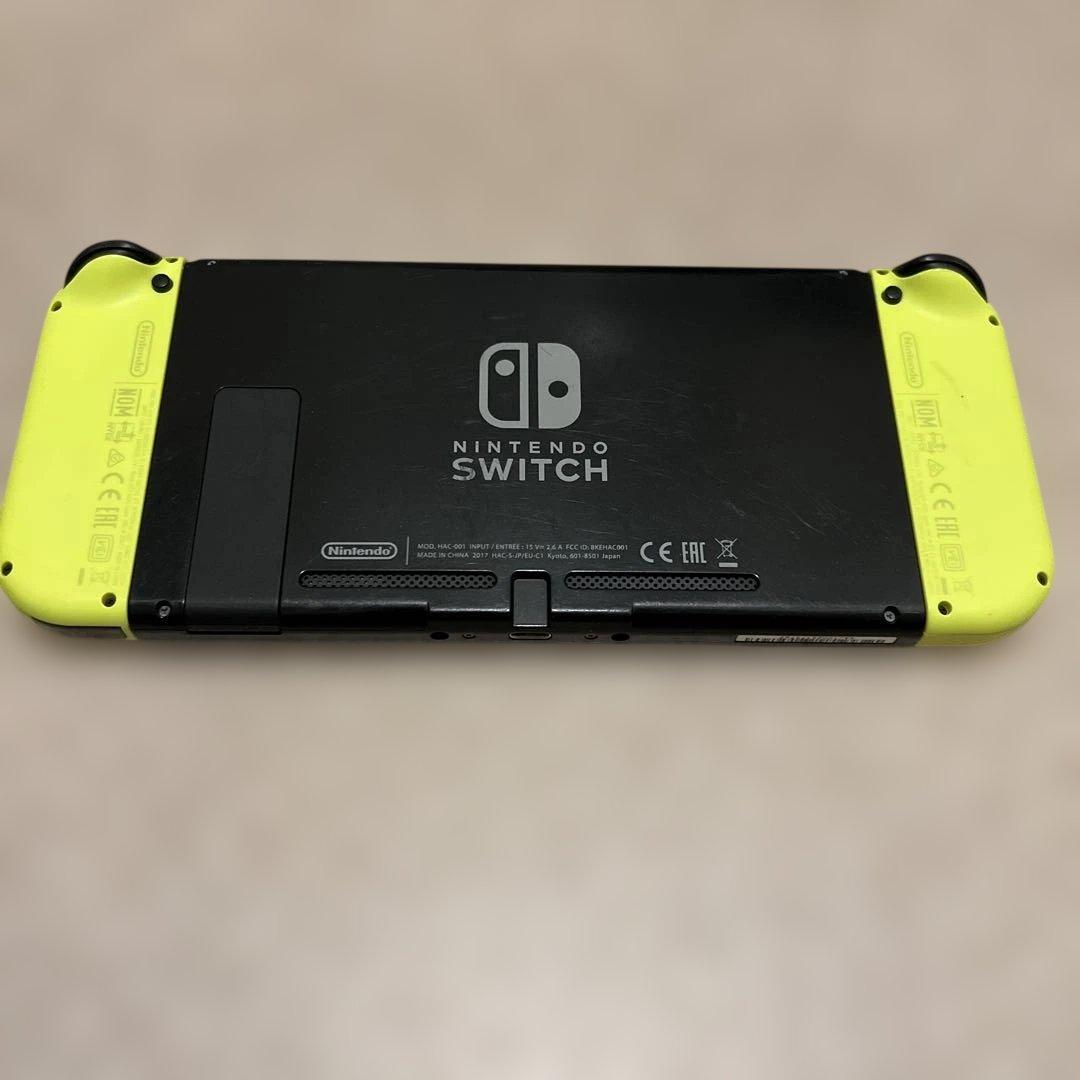 操作確認済みNintendo Switch 本体 イエロー ゲーム4本セット