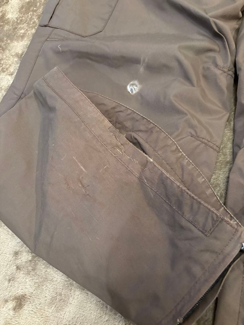 お値下げ【セット販売】ポンタペス スノボウェア 上下セット メンズ ブラウン