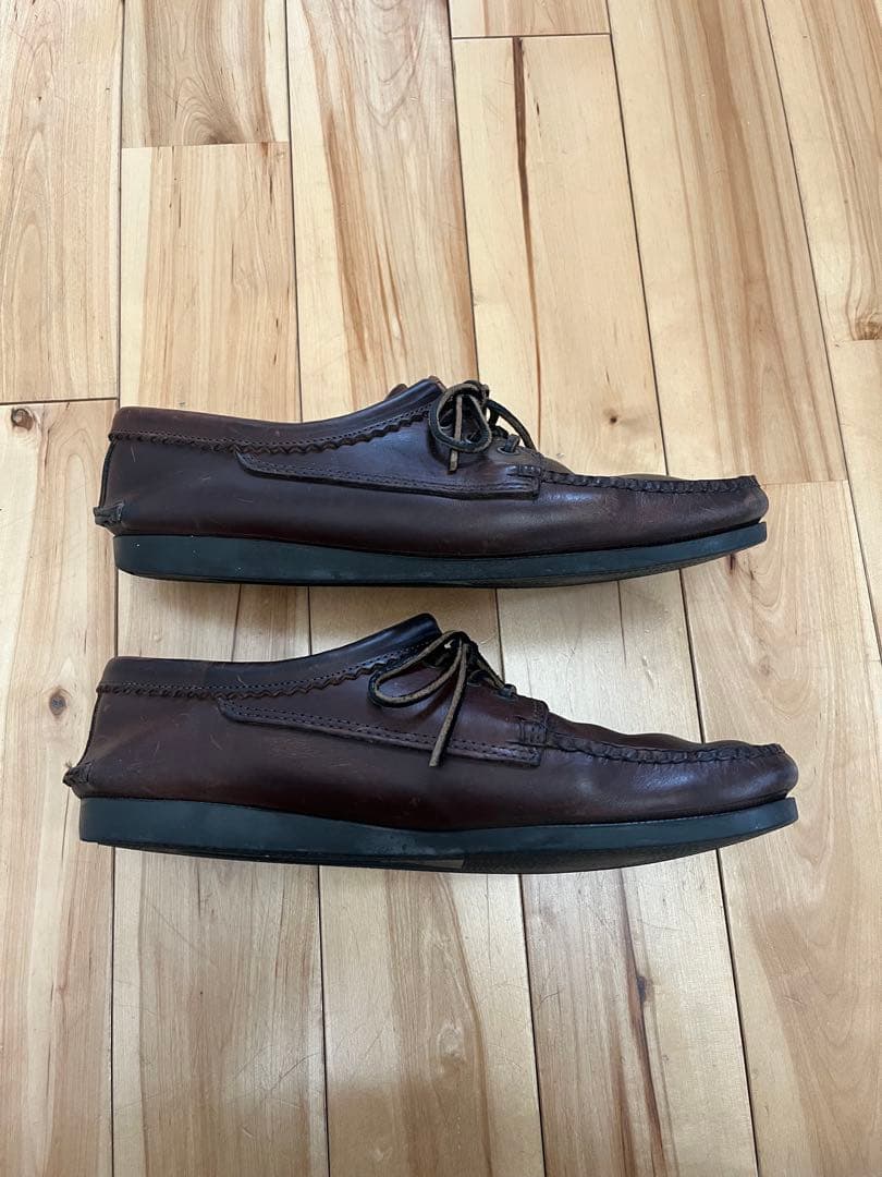 QUODDY TRAIL MOCCASIN デッキシューズ 古着