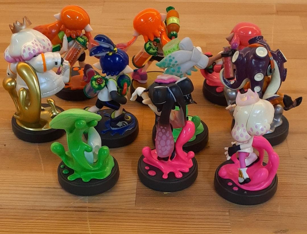 な*）様 L1206-01 スプラトゥーン　amiibo 10個セット