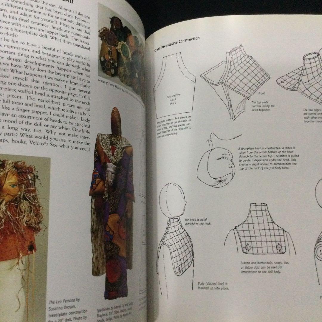 人形　Doll 洋書　製作 ドール　創作　衣装　Design デザイン　ドレス