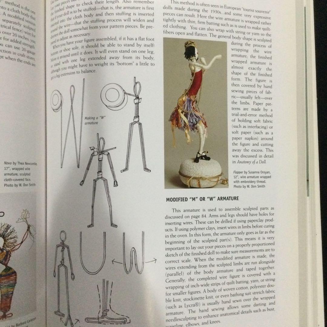 人形　Doll 洋書　製作 ドール　創作　衣装　Design デザイン　ドレス