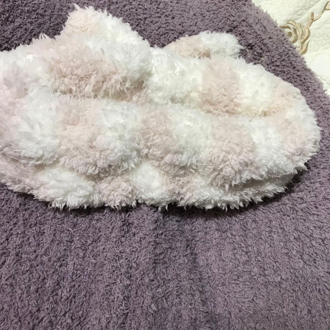 ★ 美品　ジェラートピケメランジェ　腹巻き型ロングパンツ&リボンヘアバンド