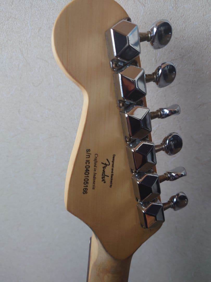 Squier Bullet ストラトキャスター ブルーメタリック ハードテイル