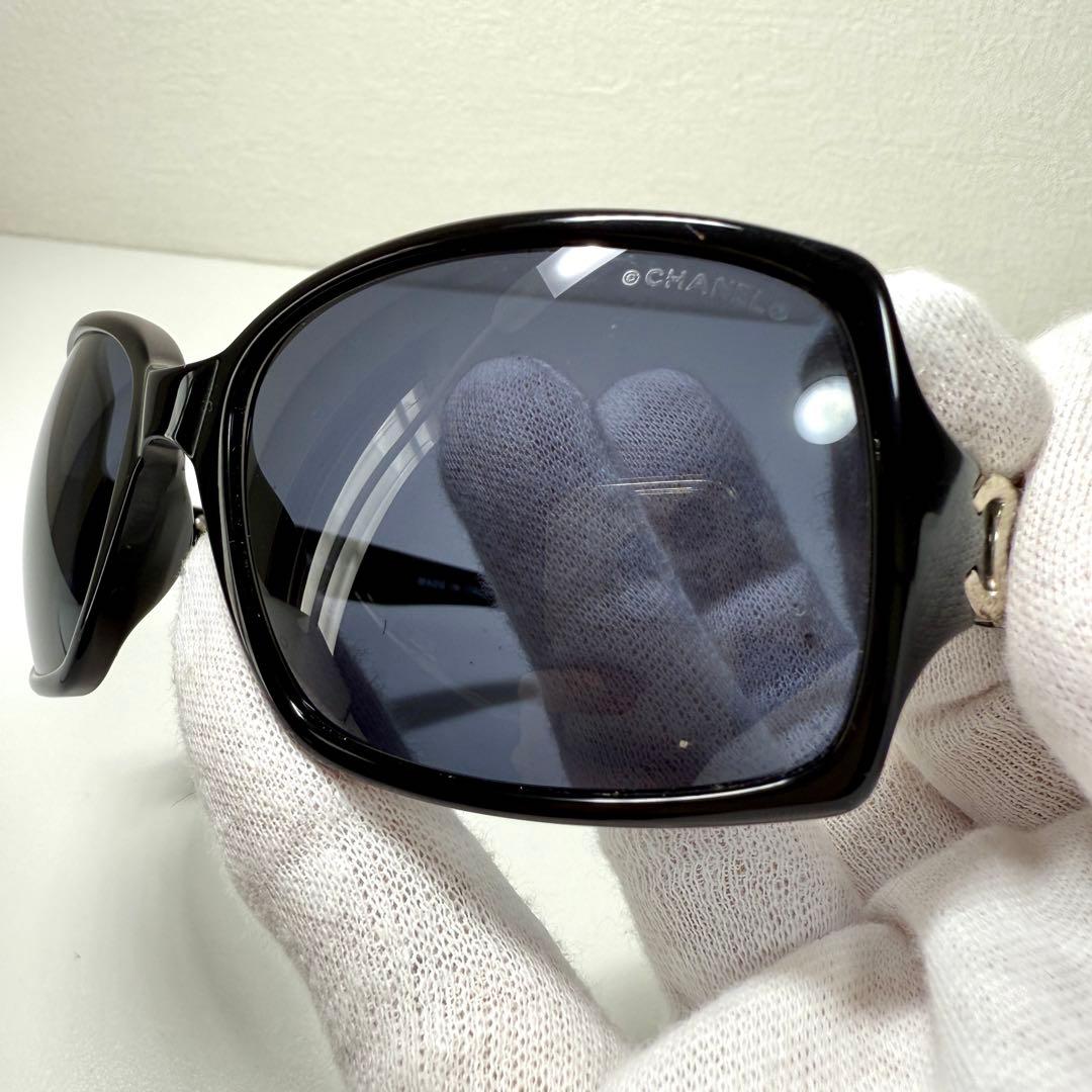 CHANEL サングラス 5030 ブラック ココマーク 純正レンズ 黒