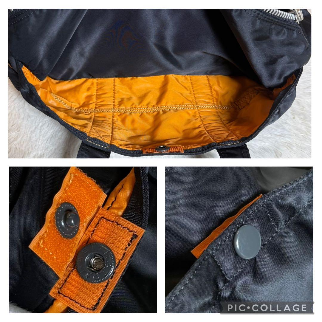 極美品　PORTER　ポーター　タンカー　ミニボストンバッグ　Lサイズ　ブラック