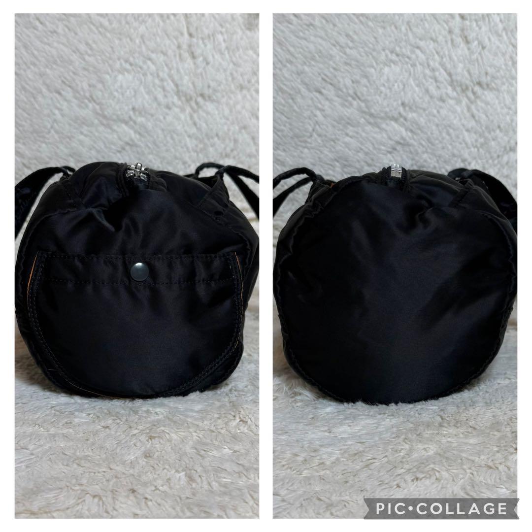 極美品　PORTER　ポーター　タンカー　ミニボストンバッグ　Lサイズ　ブラック