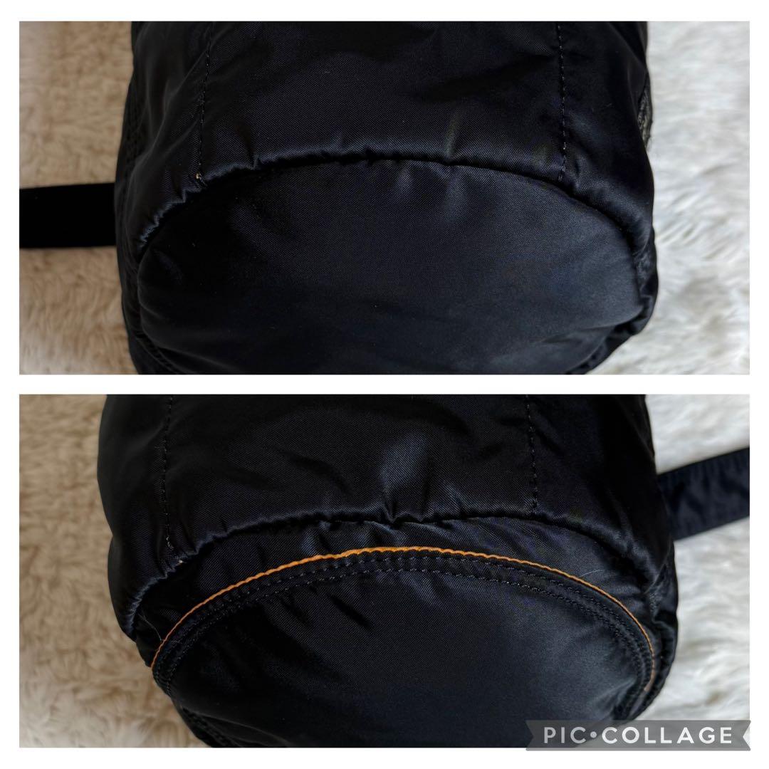 極美品　PORTER　ポーター　タンカー　ミニボストンバッグ　Lサイズ　ブラック