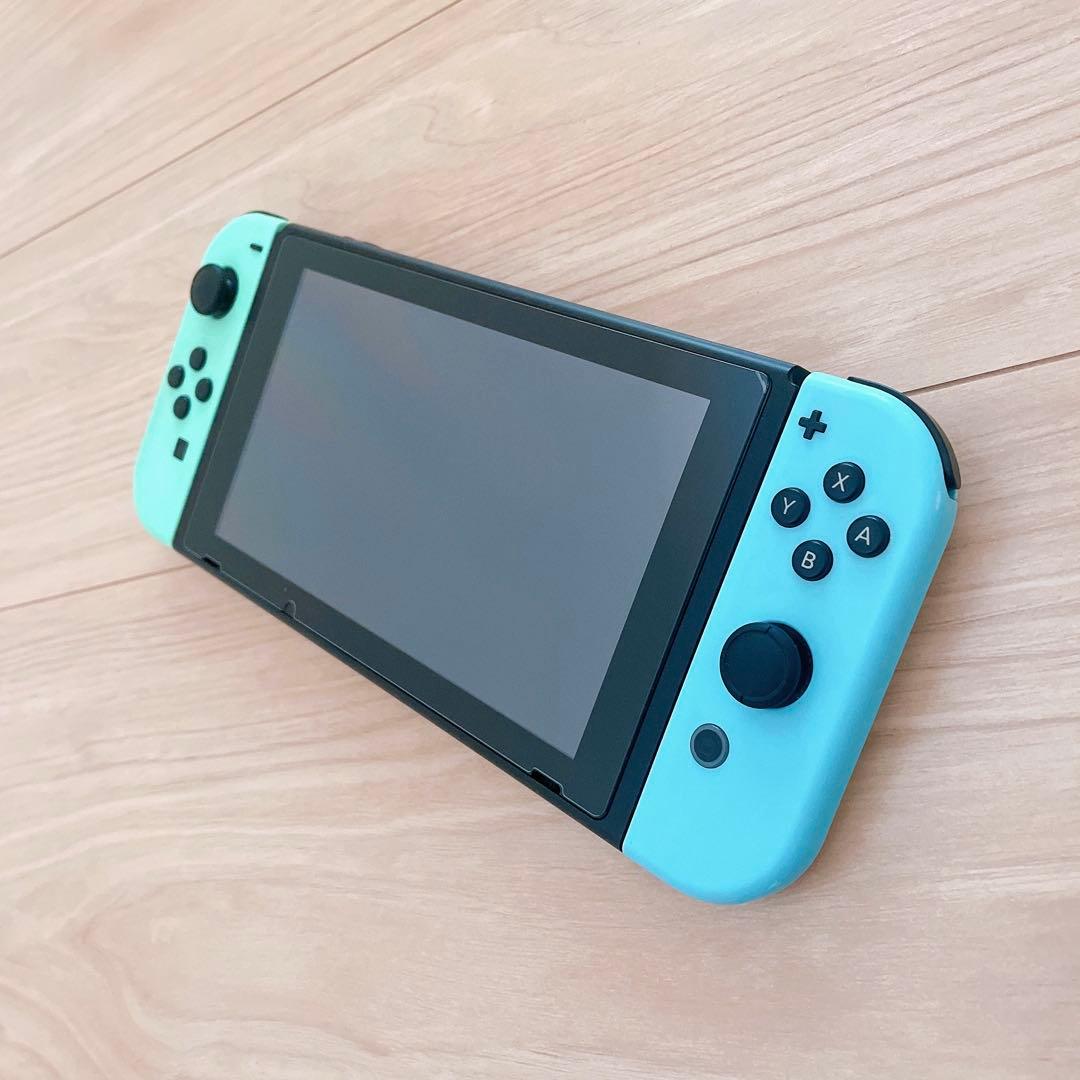 【未使用に近い】Nintendo Switch スイッチ 本体 どうぶつの森