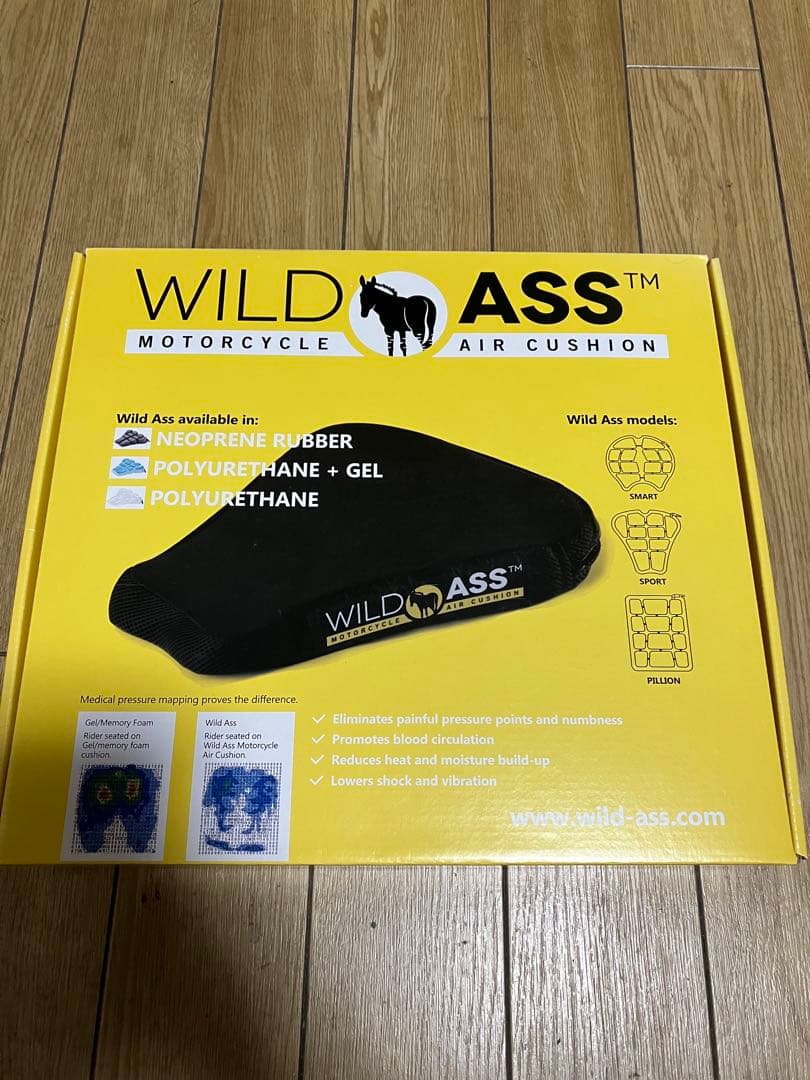 WILD ASS モーターサイクルシート ブラック