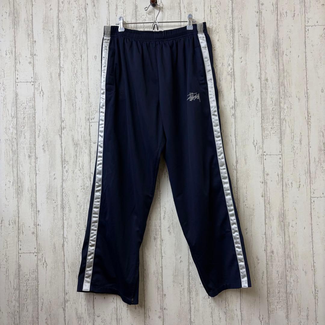 【激レア】90s STUSSY ステューシー　トラックパンツ　USA製　ジャージ