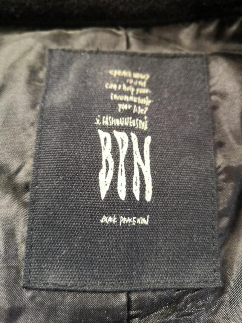 BPN for MEN ブラックピースナウ ファーコート