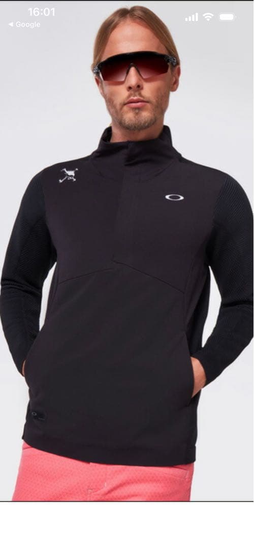 KAZUSAN専用☆Oakley ゴルフウェア スカル ハーフジップ2