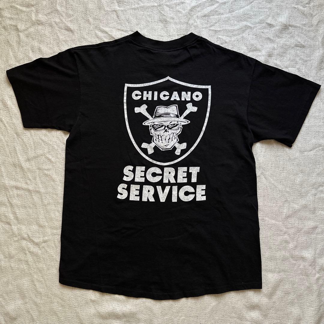 i*s様 90s ヴィンテージTシャツ CHICANO/チカーノ スカル