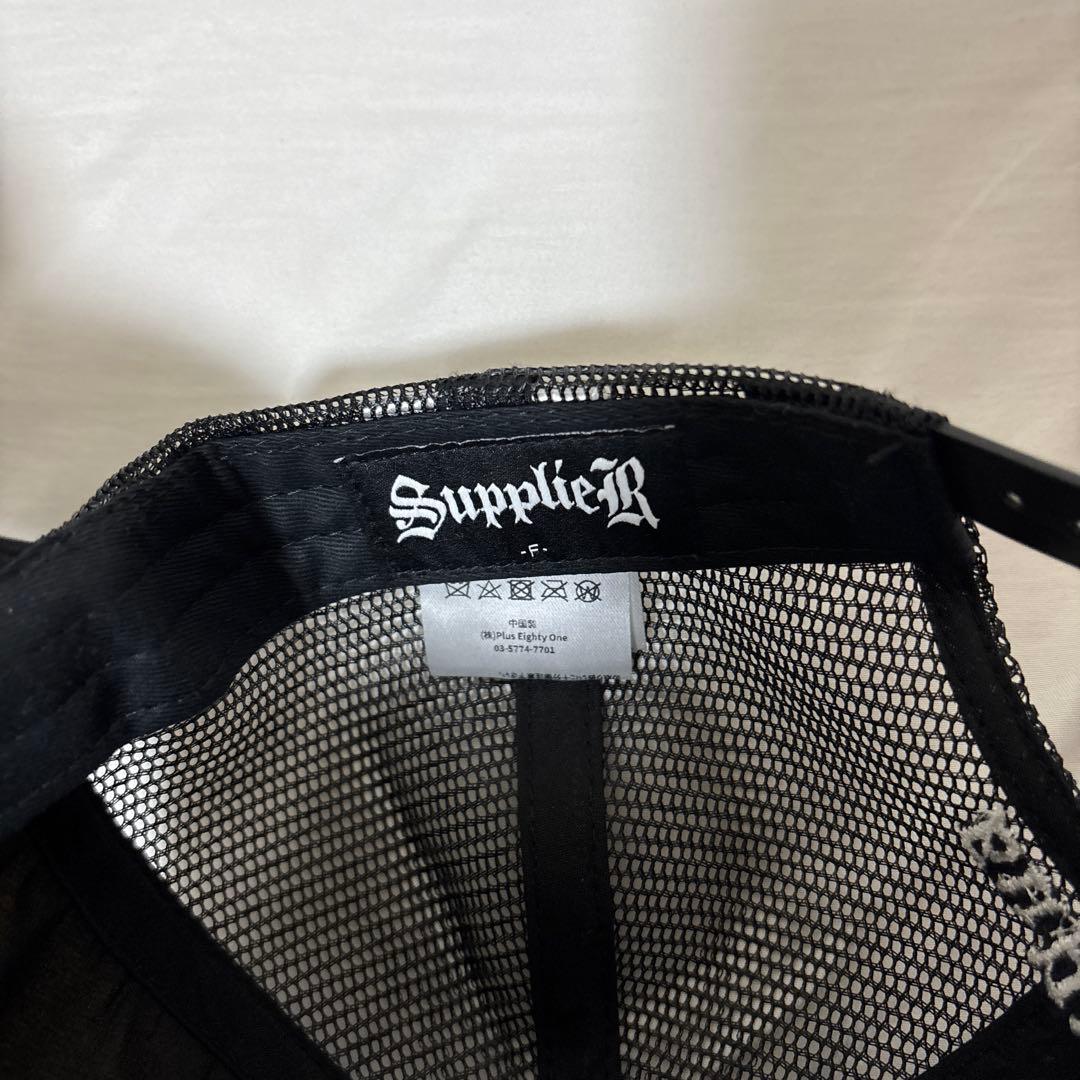 Supplier メッシュキャップ ブラック 美品
