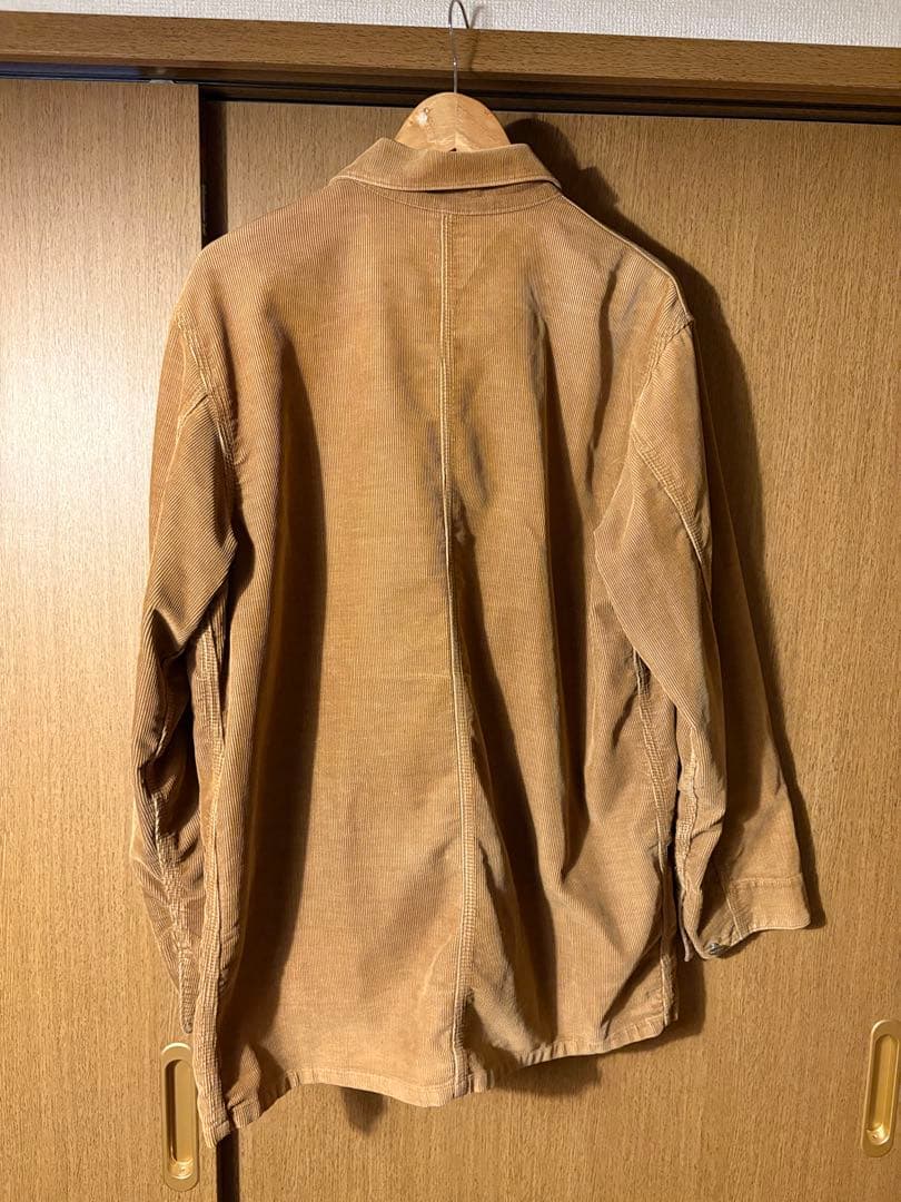 【90s・希少】カーハート コーデュロイ チョアコート 茶 XL カバーオール