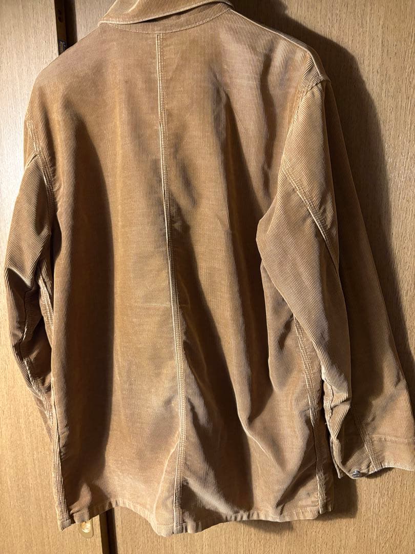 【90s・希少】カーハート コーデュロイ チョアコート 茶 XL カバーオール
