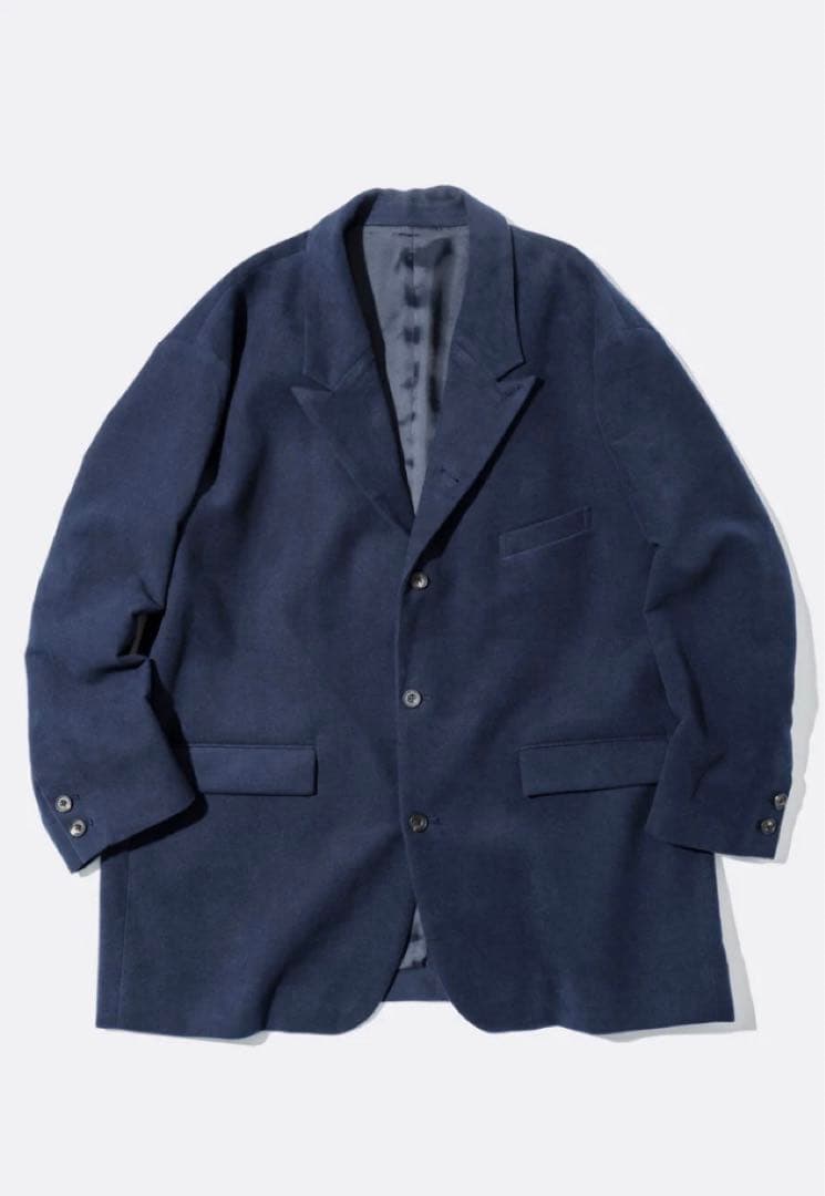 ジャケット・アウター MOLESKIN LONG TAILORED JACKET WIDE PANTS