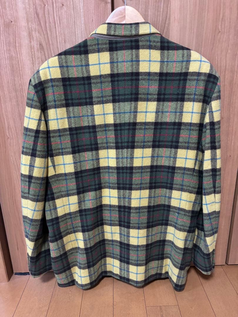 issey miyake メンズ テーラードジャケット チェック柄