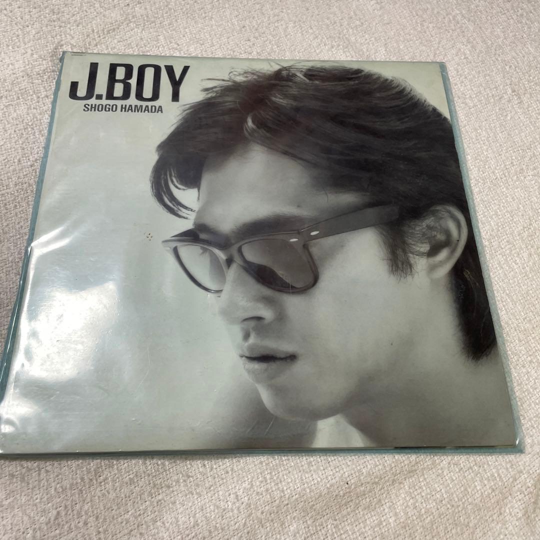 美品　浜田省吾　J.boy レコード 2枚組　1986