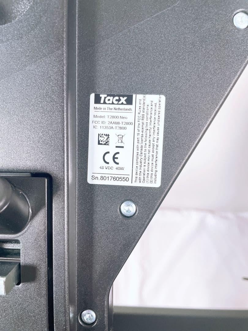 【美品】 Tacxネオスマート T2800 NEO ネオスマートトレーナー