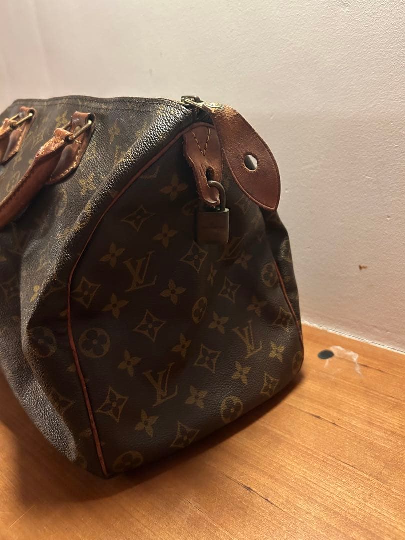 Louis Vuitton ミニボストンバッグ ダークブラウン