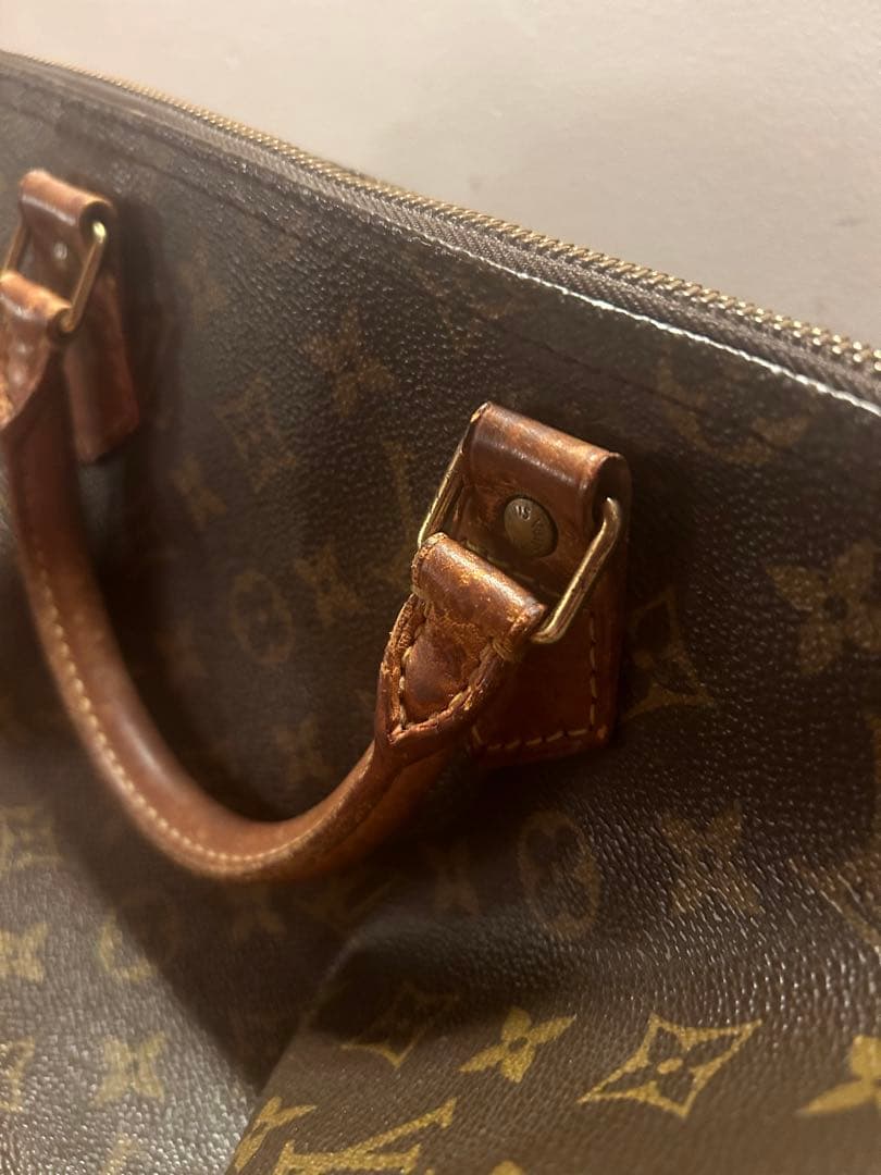 Louis Vuitton ミニボストンバッグ ダークブラウン