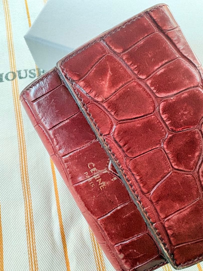 CELINE セリーヌ 三つ折り　ミニ財布　ウォレット