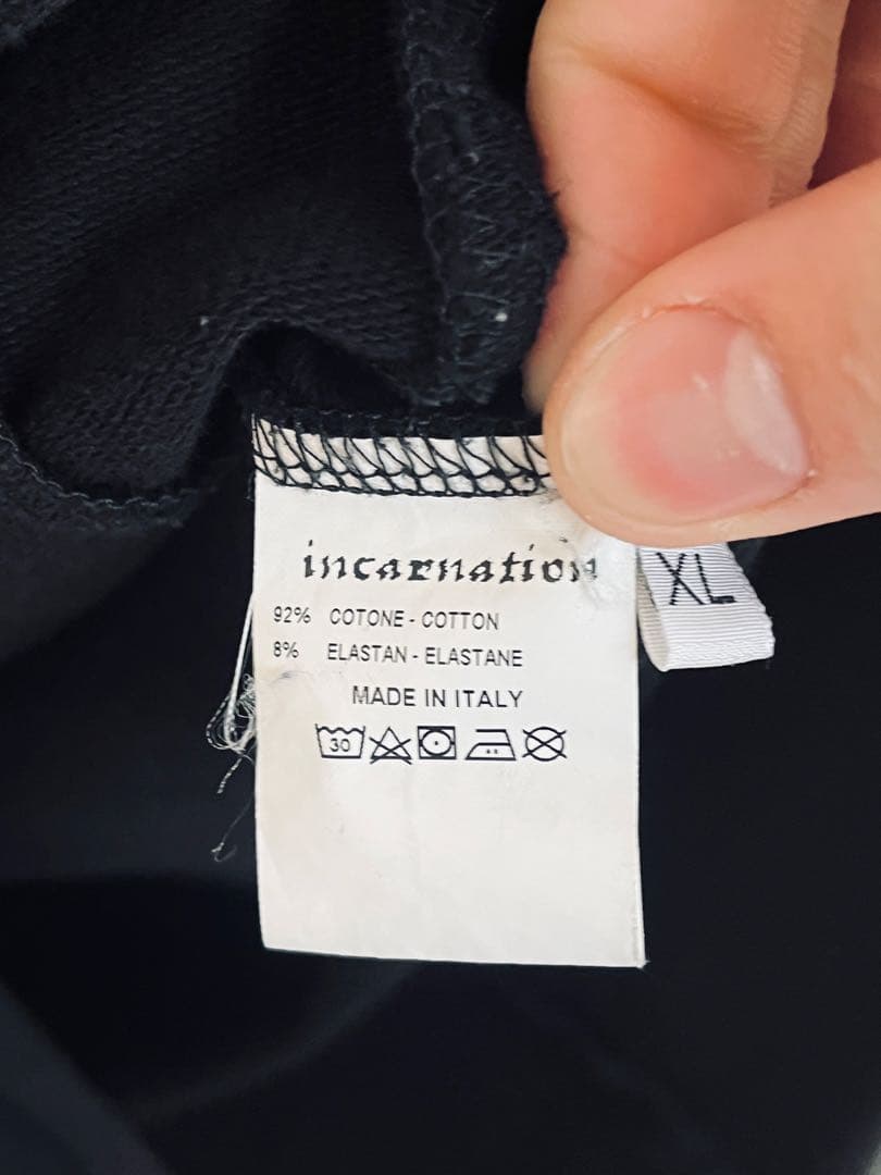 incarnation オーバーロック カットソー 半袖 Tシャツ