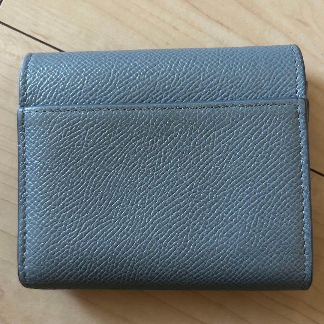 Dior 折り畳み財布　水色