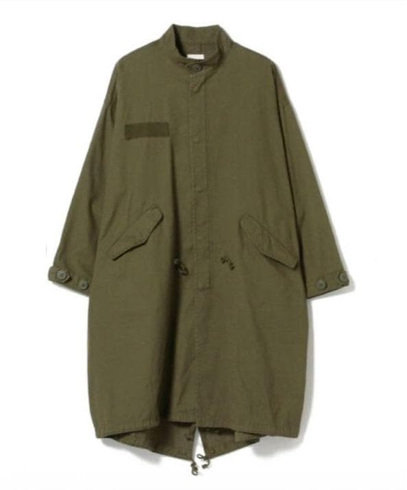 BeAMS. ビームス オリーブ モッズコート オーバーサイズ m-65