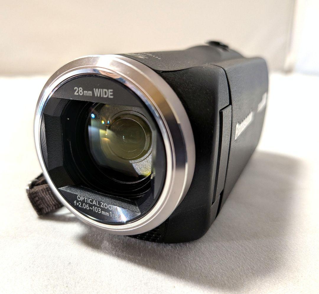 【新品級】Panasonic HC-V360MS ビデオカメラ ブラック 本体