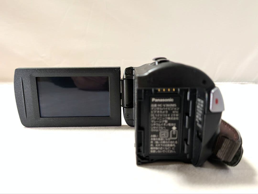【新品級】Panasonic HC-V360MS ビデオカメラ ブラック 本体