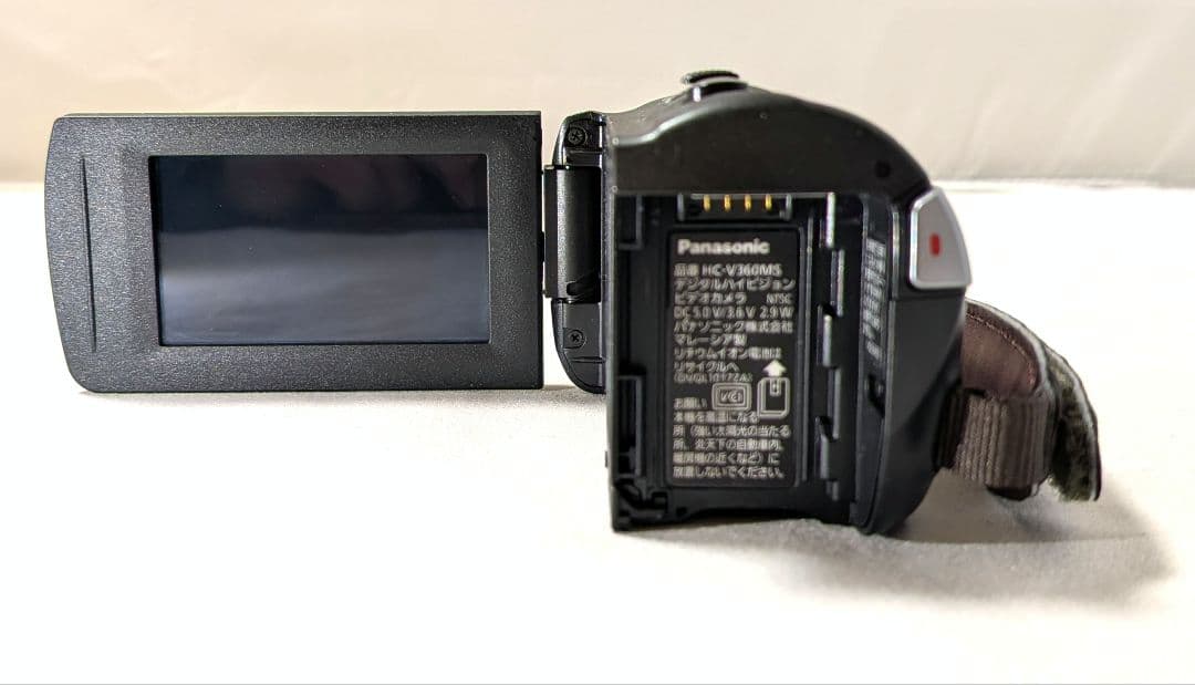 【新品級】Panasonic HC-V360MS ビデオカメラ ブラック 本体