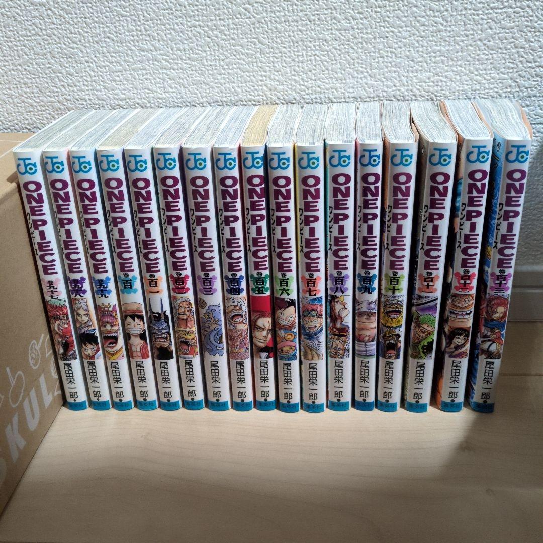 ワンピース 漫画 単行本 97～113巻 17冊 まとめ売り