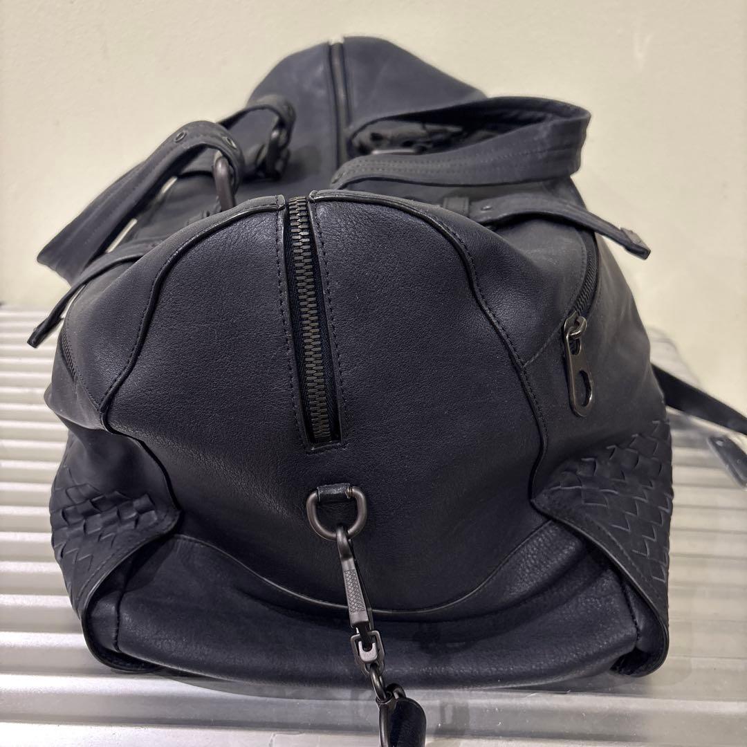 Bottega Venetaイントレチャート2WAY ボストンバッグ ボッテガ