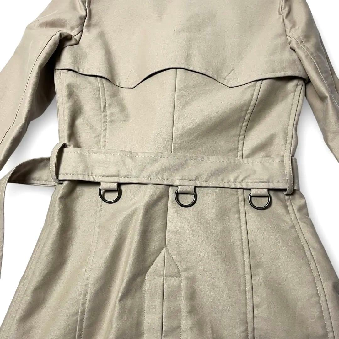 完品 ラルフローレン トレンチコート サイズ4 カーキベージュ しつけ糸付き