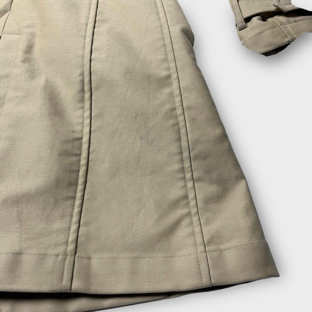 完品 ラルフローレン トレンチコート サイズ4 カーキベージュ しつけ糸付き