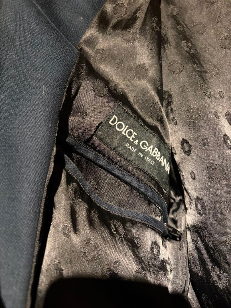 Dolce & Gabbana 黒 ジップアップ ジャケット ドルガバ
