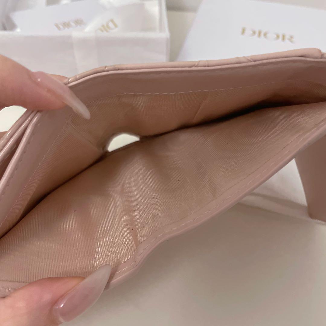 Dior Lady Dior Lotus ウォレット ピンク 財布