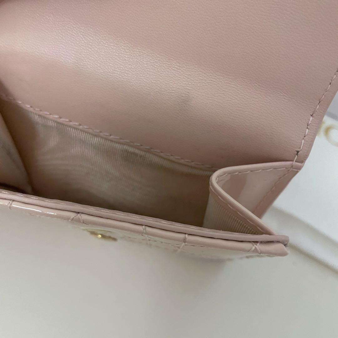 Dior Lady Dior Lotus ウォレット ピンク 財布