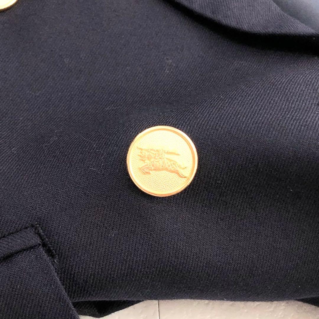 極美品✨️BURBERRY 金ボタン ダブル テーラード ジャケット S M