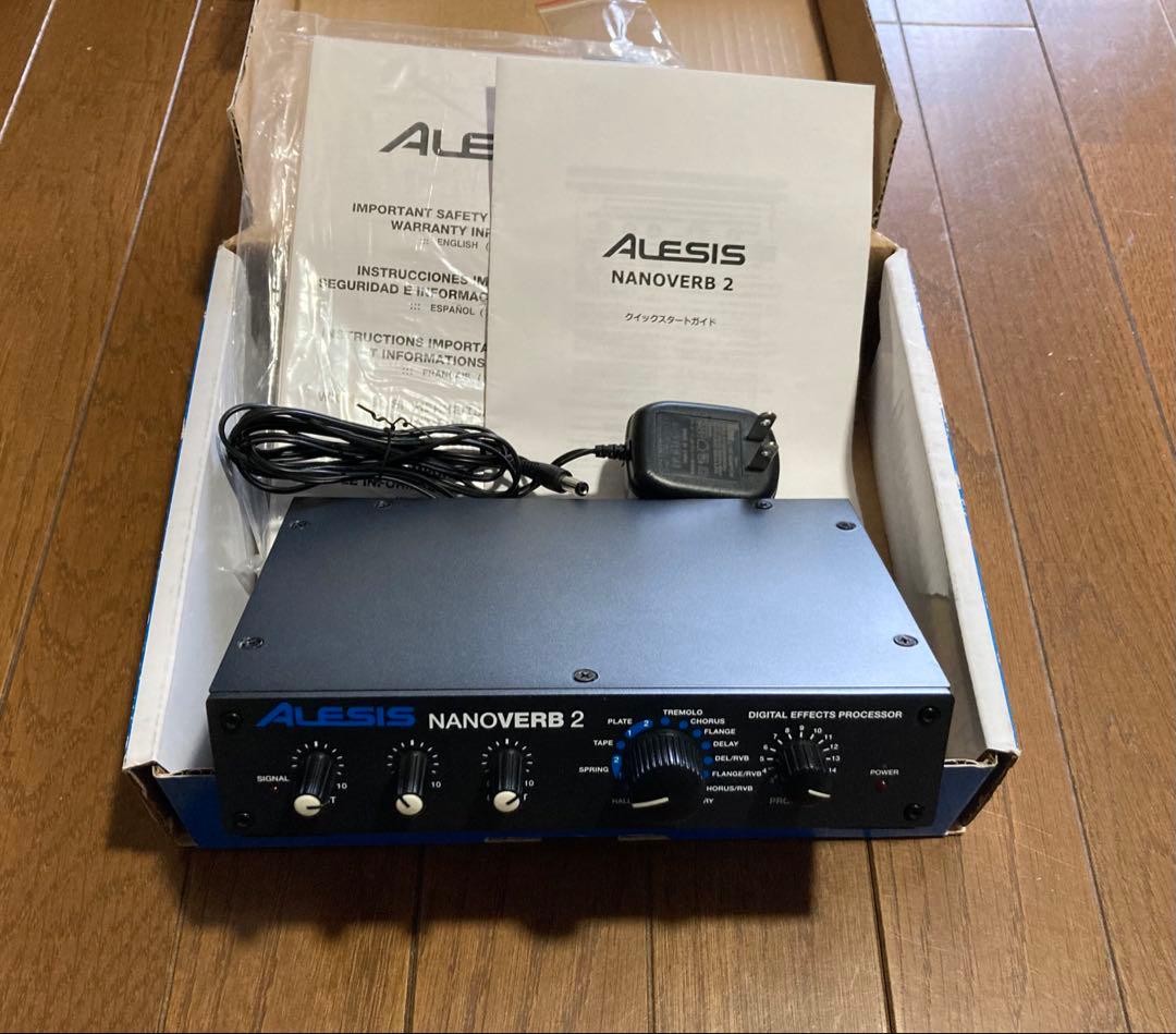 配信機器・PA機器・レコーディング機器 Alesis Nanoverb2