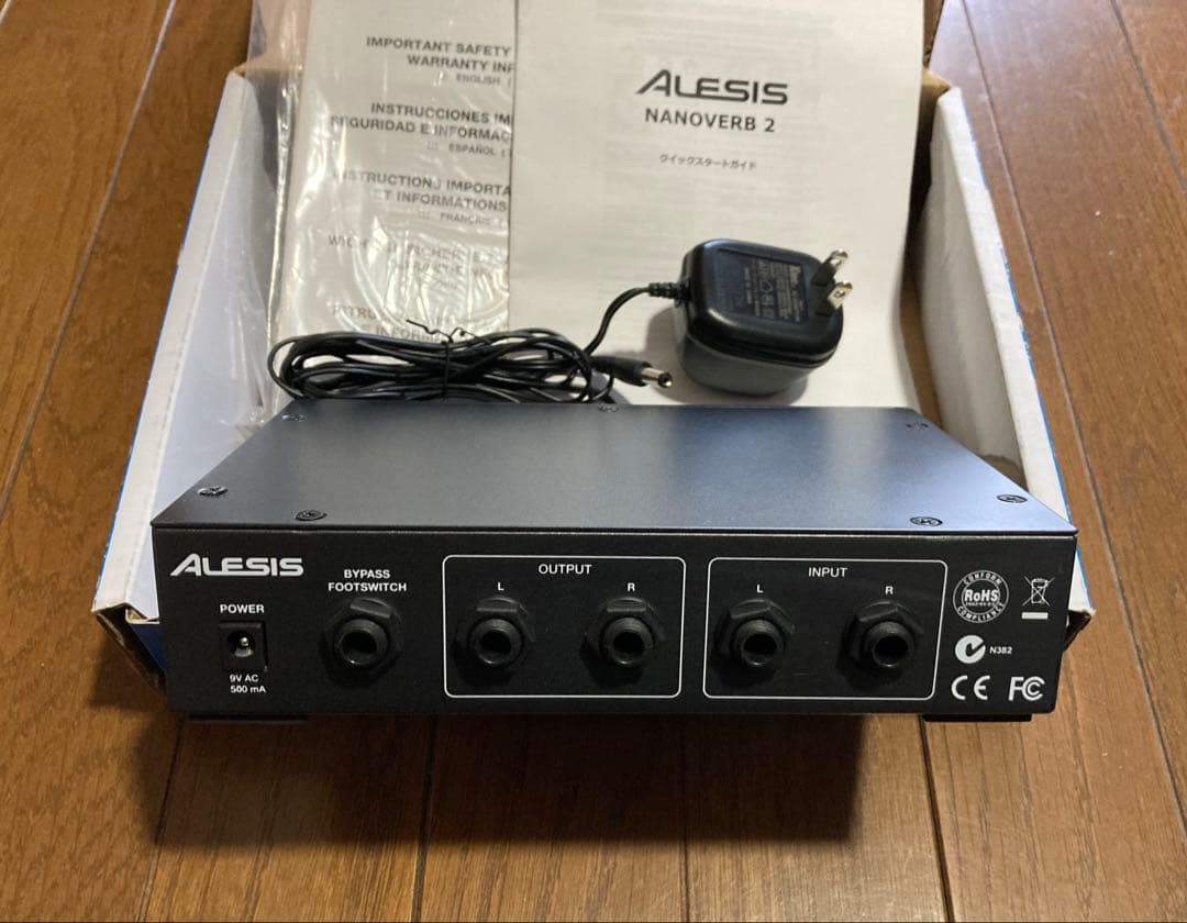配信機器・PA機器・レコーディング機器 Alesis Nanoverb2