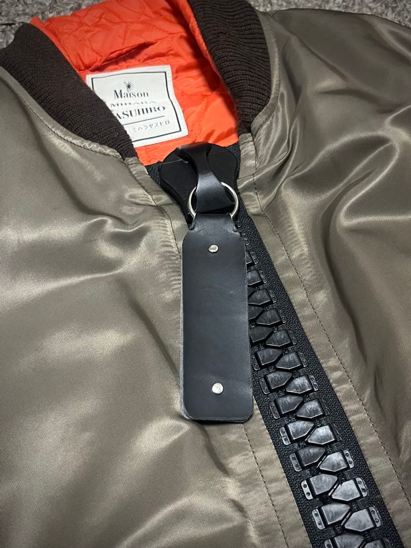 MIHARA YASUHIRO BIG ZIP MA-1 ミハラヤスヒロ 44