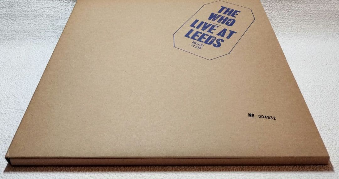 『ＴＨＥ・ＷＨＯ／ＬＩＶＥ・ＡＴ・ＬＥＥＤＳ』完全限定盤《米国盤》【中古品ＣＤ】