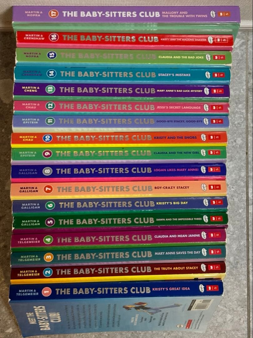 The Baby-Sitters Club ベビー・シッターズ・クラブ 17冊