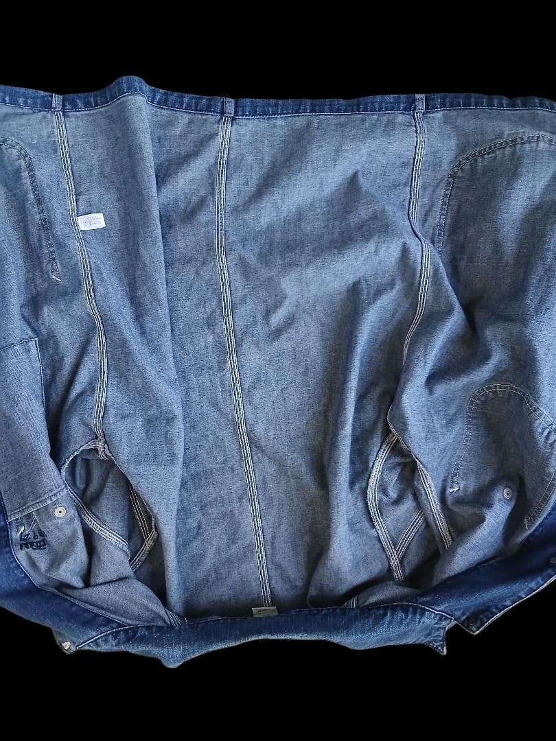 Lee 90sデニムカバーオール復刻ハウスタグ古着アメカジSizeM