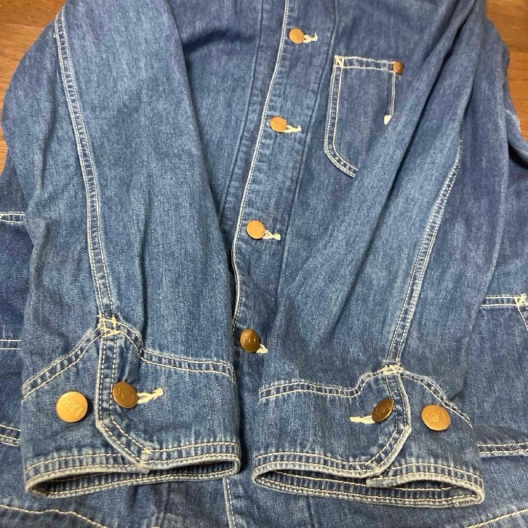 美品 Lee リー カバーオール デニム 91-J ロコジャケット 91J